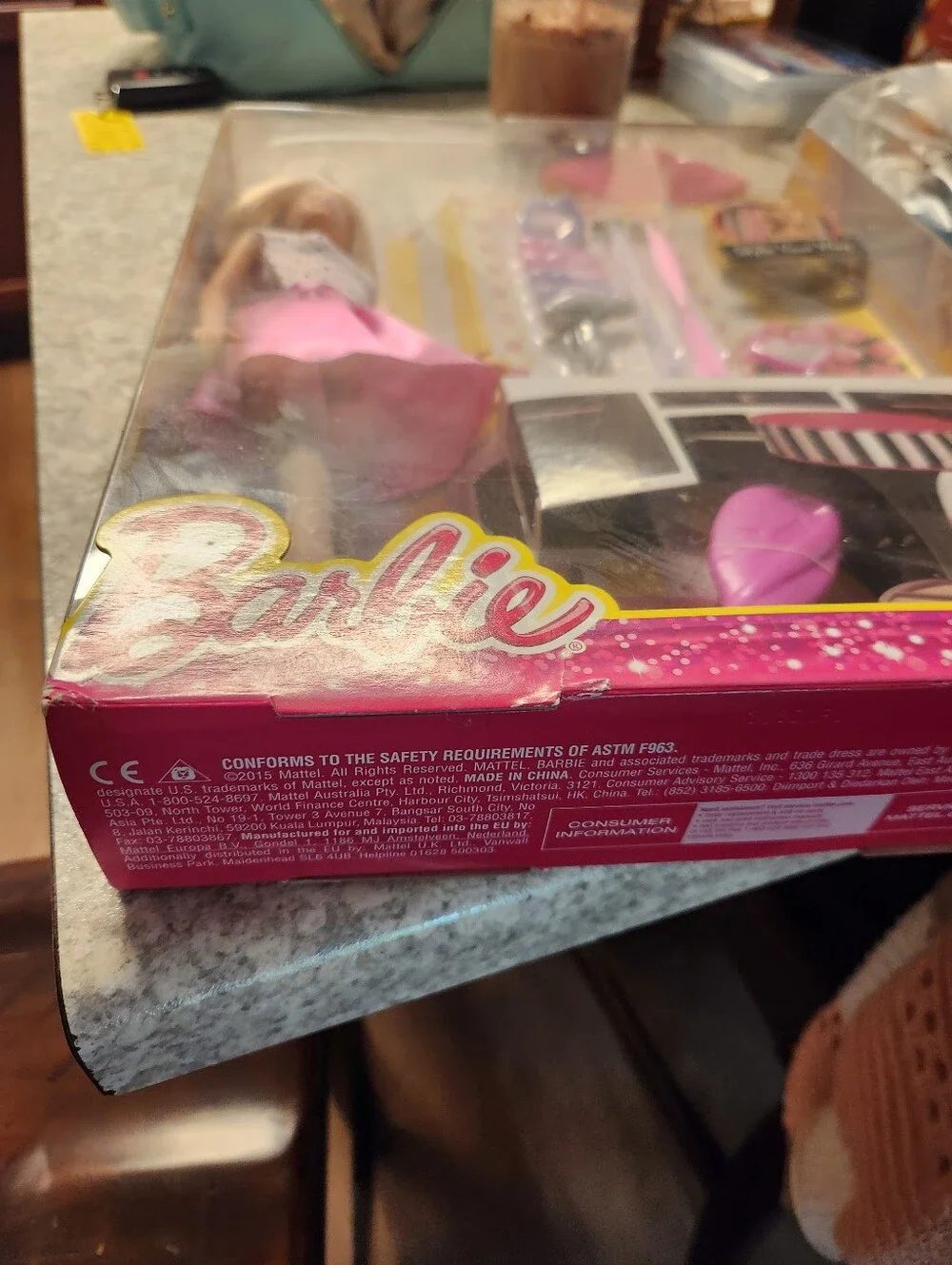 Barbie Pink and Purple Styling Vanity Party Set Style Your Way